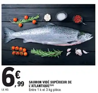E.Leclerc Saumon vidé supérieur de l'atlantique offre