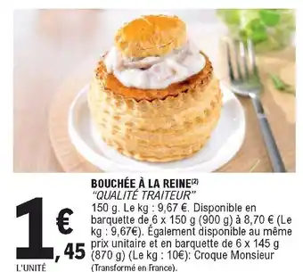 E.Leclerc Bouchée à la reine offre