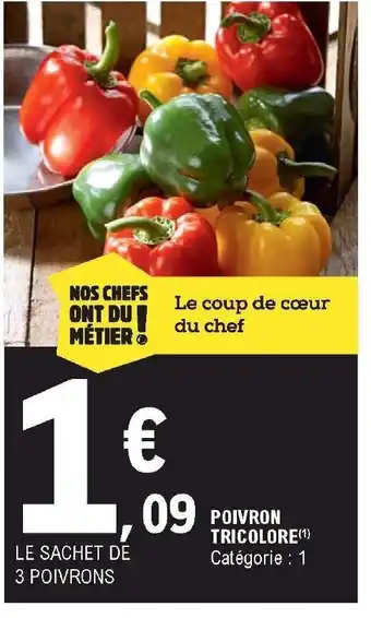 E.Leclerc Poivron tricolore offre