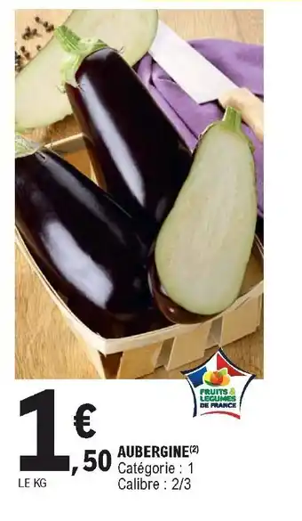 E.Leclerc Aubergine offre