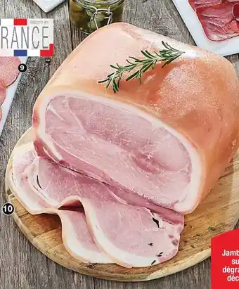 Cora x Carrefour Jambon Cuit Supérieur Dégraissé Et Découenné Cora offre