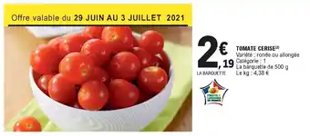 E.Leclerc Tomate cerise offre