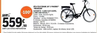 E.Leclerc Vélo électrique 26 offre