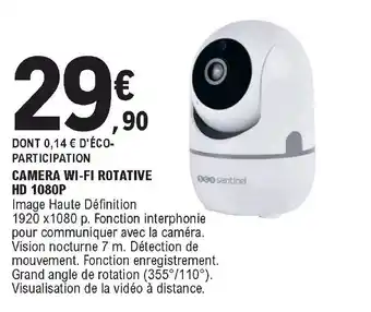 Camera Wi-Fi Rotative