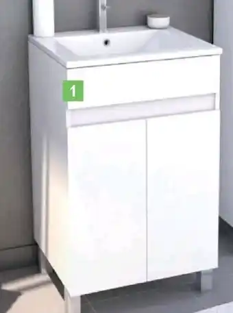 E.Leclerc Ensemble meuble vasque + miroir offre