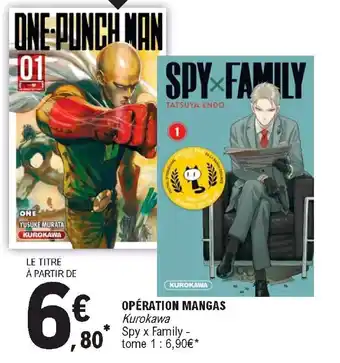 E.Leclerc Opération Mangas offre