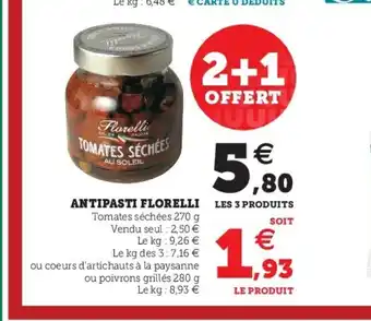 Super U Antipasti Florelli offre
