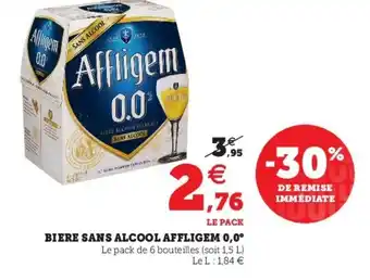 Super U Biere Sans Alcool Affligem offre
