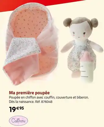 Géant Casino Calinou ma première poupée offre