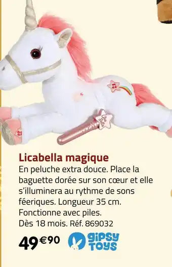 Géant Casino Gipsy licabella magique offre