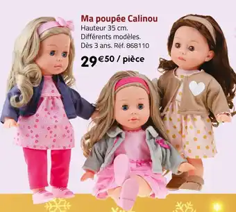 Géant Casino Ma poupée calinou offre