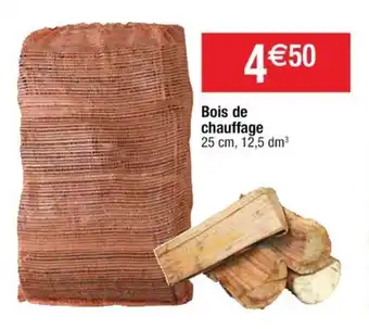 Cora x Carrefour Bois de Chauffage offre