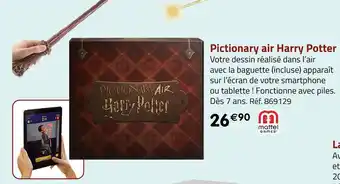 Mattel games pictionary air harry potter