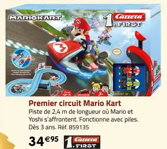 Géant Casino Carrera premier circuit mario kart offre