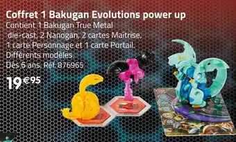 Bakugan coffret 1 bakugan evolutions power up