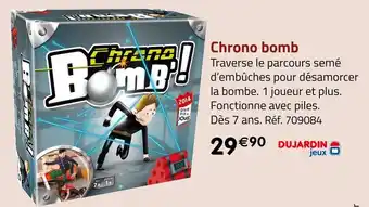 Dujardin chrono bomb