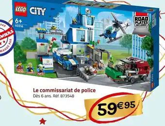 Géant Casino Lego le commissariat de police offre
