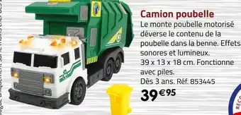 Géant Casino Camion poubelle offre