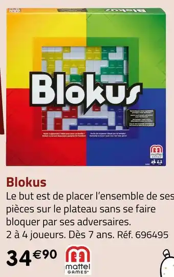 Mattel games blokus