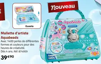 Aquabeads mallette d’artiste