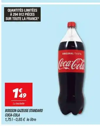 Netto Boisson gazeuse standard coca-cola offre