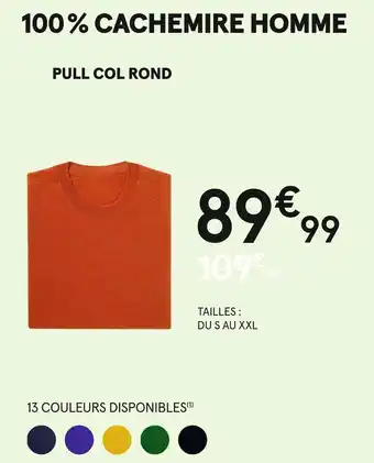 Monoprix Pull col rond offre