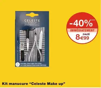 Monoprix Kit manucure “celeste make up” offre