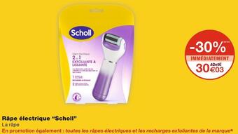 Monoprix Scholl râpe électrique offre