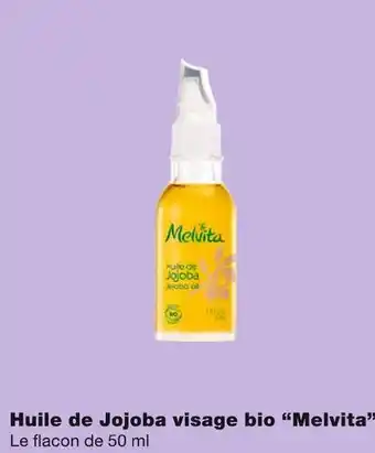 Monoprix Melvita huile de jojoba visage bio offre