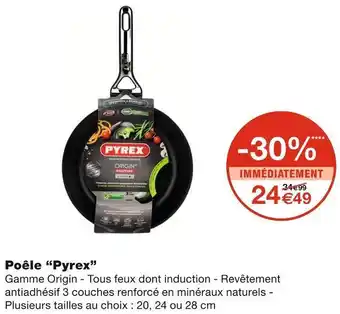 Monoprix Pyrex poêle offre