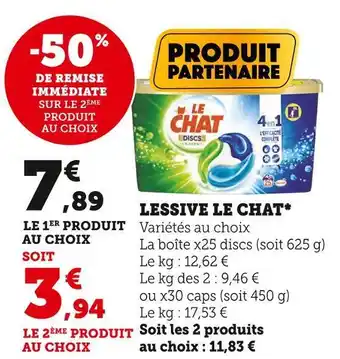 U Express Le chat lessive* offre
