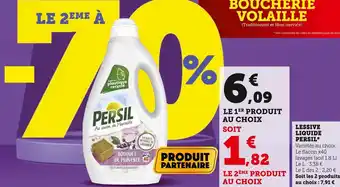 U Express Persil lessive liquide offre