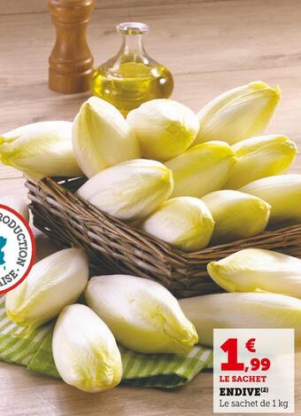 U Express Endive offre