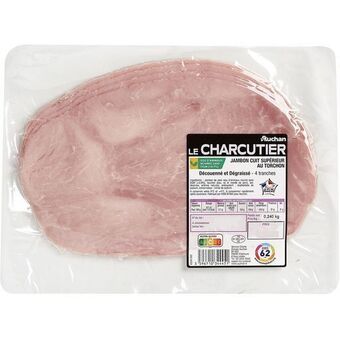 Auchan Supermarché Jambon cuit supérieur auchan le charcutier offre