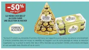 Leader Price Ferrero rocher offre