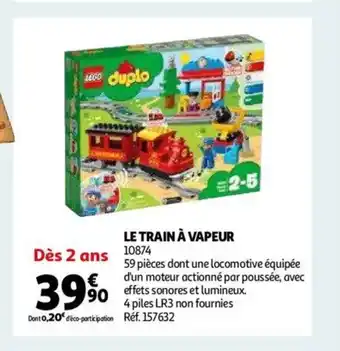 Auchan Le Train A Vapeur offre