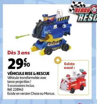 Auchan Véhicule Rise & Rescue offre
