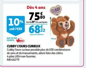 Cubby L'ours Curieux