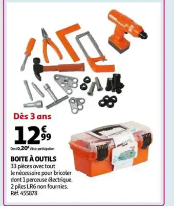 Auchan Boite A Outils offre