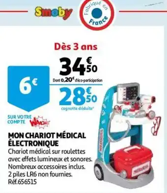 Mon Chariot Médical électronique