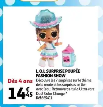 Auchan L.O.L Surprise Poupée Fashion Show offre