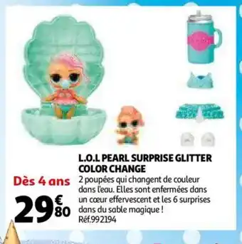 L.O.L Pearl Surprise Glitter Color Change