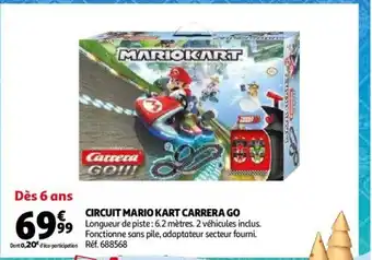 Auchan Circuit Mario Kart Carrera Go offre