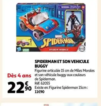 Auchan Spiderman Et Son Vehicule Buggy offre