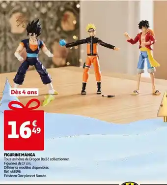 Auchan Figurine Manga offre