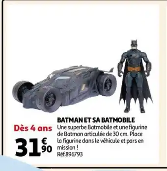 Batman Et Sa Batmobile