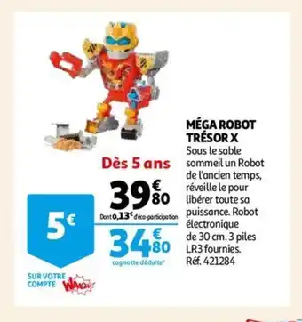Auchan Méga Robot Trésor X offre
