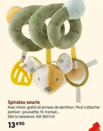 Géant Casino Spiralou souris offre