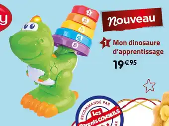 Géant Casino Mon dinosaure d’apprentissage offre
