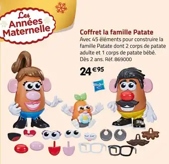 Géant Casino Hasbro coffret la famille patate offre